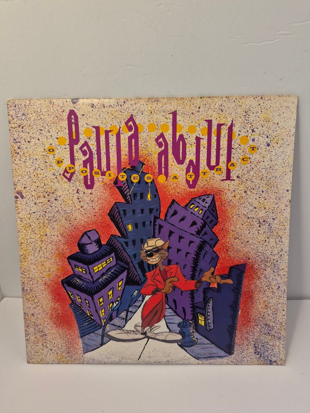 Paula Abdul Opposites Attract 1988 Vinyl LP Album 0-96528 Pop Rock
